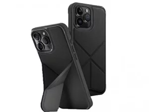 Image Чехол Uniq for iPhone 15 Pro Hybrid Magclick Charging Transforma Black