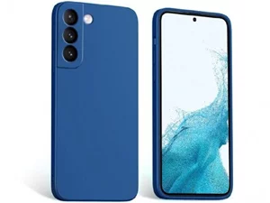 Image Husă Helmet for Samsung Galaxy S22 Liquid Silicone Blue