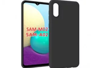 Image Чехол Helmet for Samsung Galaxy A02 Liquid Silicone Black