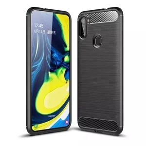 Image Husă Helmet Carbon Samsung Galaxy A01 Black