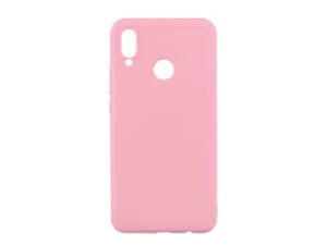 Image Чехол Helmet for Samsung Galaxy A20 Liquid Silicone Pink