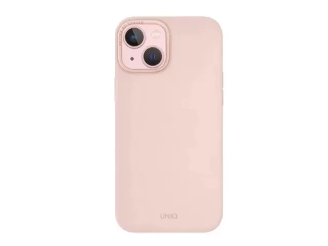 Image Husă Uniq for iPhone 15 Hybrid Magclik Charging Lino Hue Pink