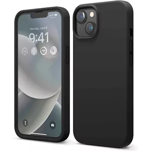 Image Чехол Helmet for iPhone 14 Liquid Silicone Black