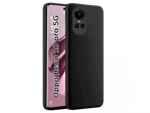 Image Чехол Helmet Oppo Reno 10 Pro Liquid Silicone Black