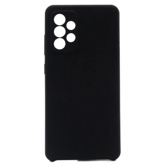 Чехол Helmet for Samsung Galaxy A72 Liquid Silicone Black