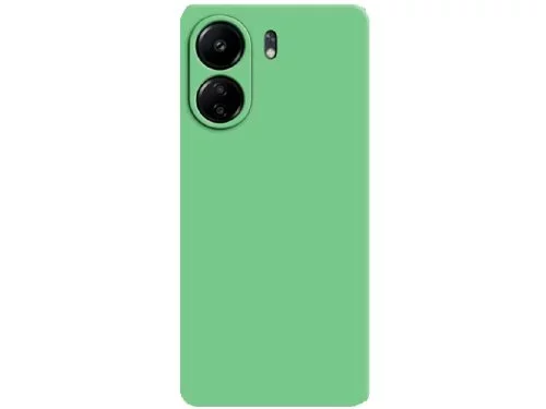 Husă Helmet for Xiaomi Redmi 13C Liquid Silicone Green