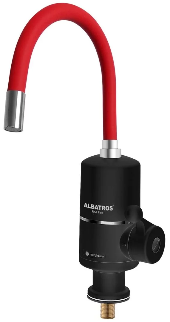 Image Проточный водонагреватель Albatros Red Flex Black/Red