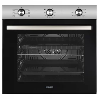 Встраиваемый электрический духовой шкаф Wolser WL-M 66 Mix Inox/Black