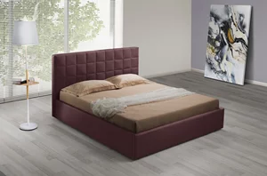 Image Кровать Montella Eskel Riviera 63 160x200 Dark Purple Gray