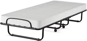 Image Раскладушка Costway HW69254 White/Black