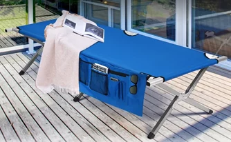 Pat pliabil Costway OP71067BL Blue