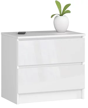 Image Тумба Akord K60 2SZ White