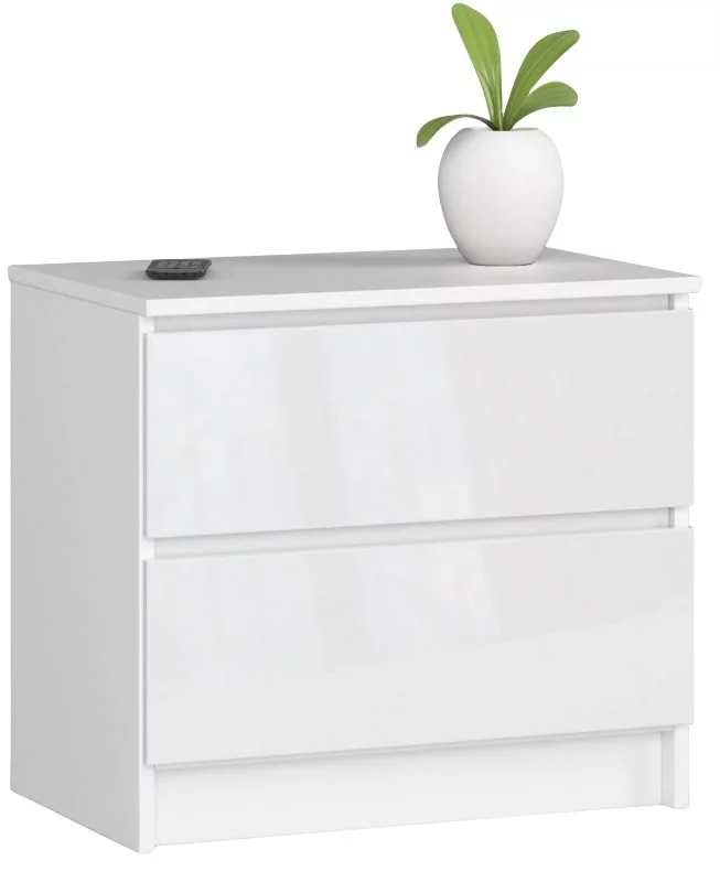 Image Тумба Akord K60 2SZ White