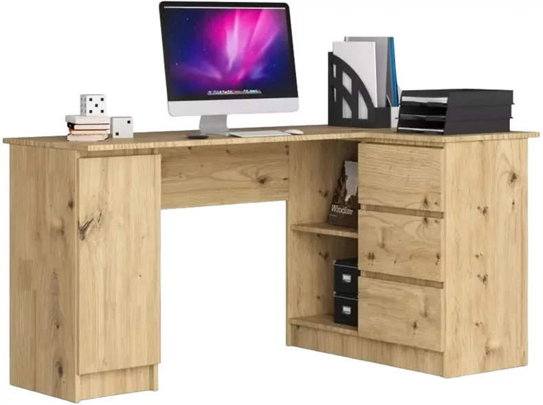 Image Письменный стол Akord B20 Right Artisan Oak