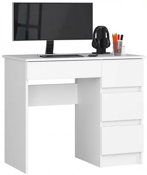 Image Masa de birou Akord A-7 90 Right White
