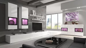 Image Стенка Helvetia Baros №10 2.7m White/White Gloss