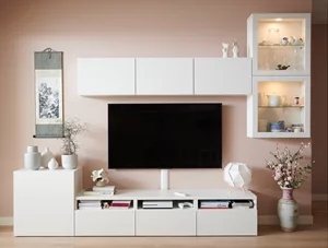 Image Стенка Ikea Besta/Lappviken 300x42x211 White