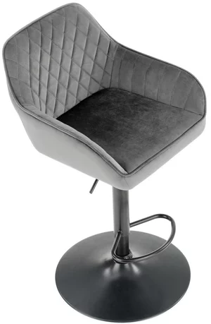 Image Барный стул Halmar H103 Gray/Black