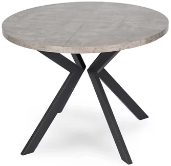 Раскладной стол Mebel Elite Lukas 250 Concrete/Black