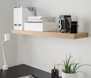 Image Полка Ikea Lack 110x26 Bleached Oak