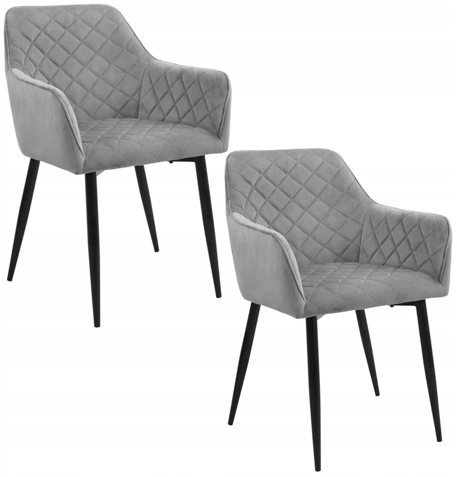 Image Set de bucatarie Akord SJ.082 Grey/Black