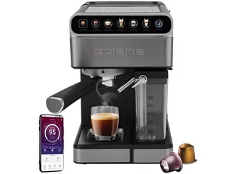 Cafetiera Polaris PCM 1540 WIFI IQ Home Inox