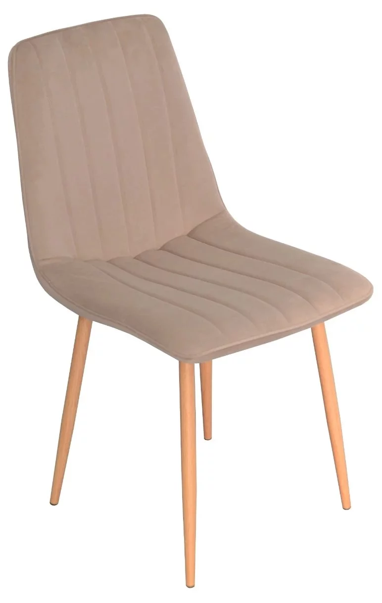 Image Scaun de bucatarie Evelin XR-154 Wh Light beige 8 Velur