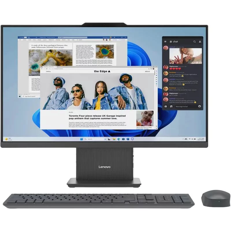 All-in-One PC Lenovo IdeaCentre 3 27ARR9 (Ryzen 3 7335U, 8GB, 512GB) Luna Grey