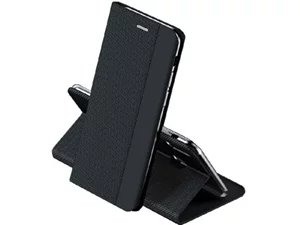 Image Husă WOO Shell Flip Nylon Xiaomi Redmi 13C Black