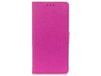 Husă WOO Oppo A60 4G Shell Flip Nylon Purple