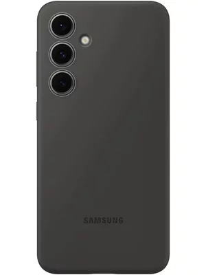 Image Чехол WOO Samsung Galaxy S24 FE Liquid Silicone Black