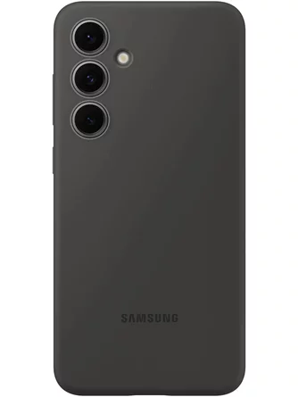 Чехол WOO Samsung Galaxy S24 FE Liquid Silicone Black