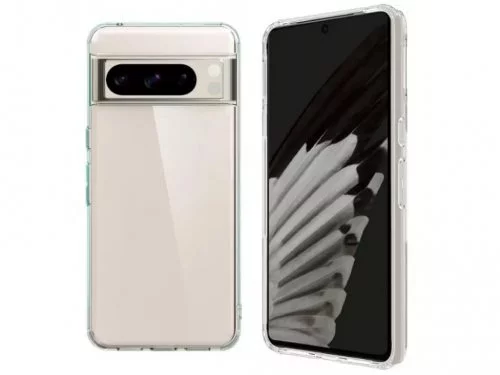 Image Чехол Helmet Google Pixel 8 Pro TPU Soft Clear