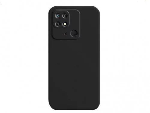 Husă Helmet Xiaomi Redmi 10C Liquid Silicone Black