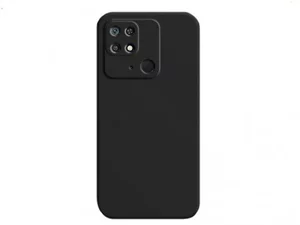 Image Чехол Helmet Xiaomi Redmi 10C Liquid Silicone Black