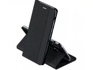 Image Husă WOO Oppo Reno 12F/12FS 4G Shell Flip Nylon Black