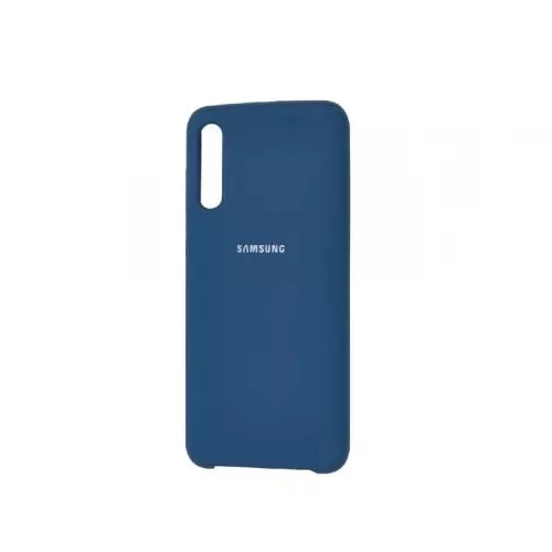Чехол Helmet Liquid Silicone Grid Samsung Galaxy A50S Blue