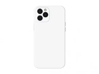 Husă Baseus Apple iPhone 12 Pro Liquid Silicone Gel Protective White