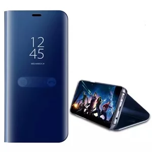 Image Husă Helmet Mirror Flip Samsung Galaxy A10 Dark Blue