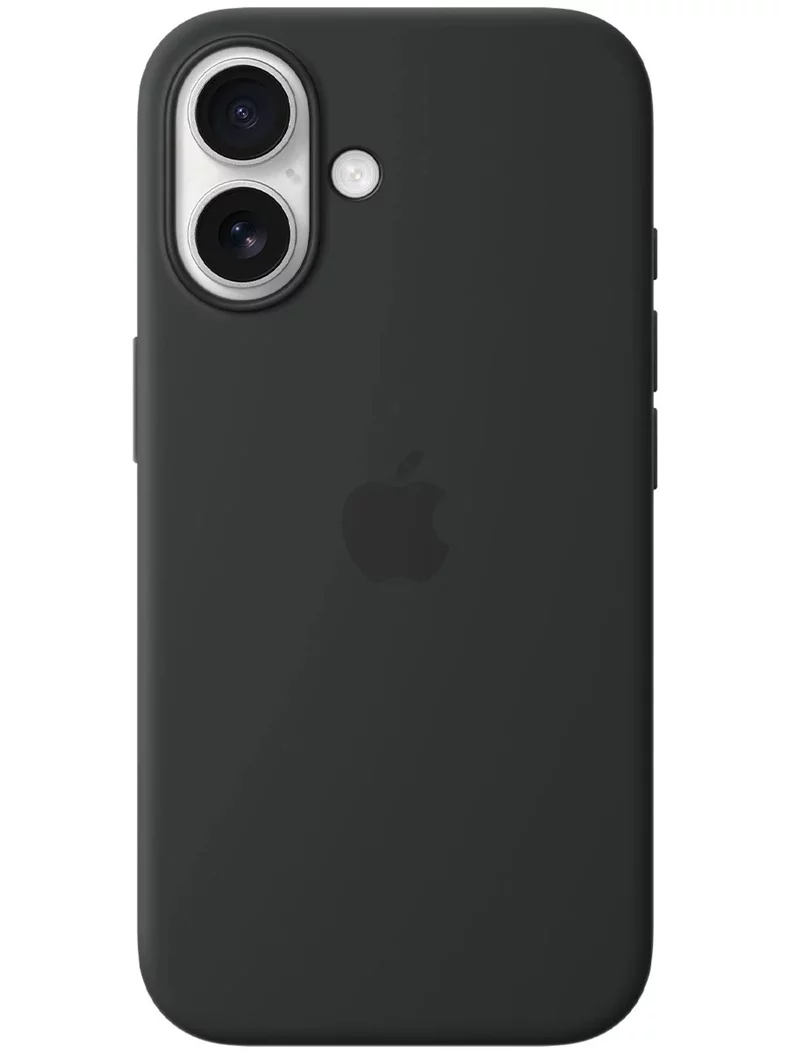 Image Husă WOO Apple Iphone 16 Liquid Silicone MagSafe Black