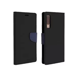 Image Husă Helmet Samsung Galaxy A7 (2018) TPU Suede Black