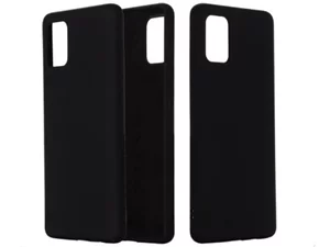 Image Husă Helmet Samsung Galaxy A31 Liquid Silicone Black