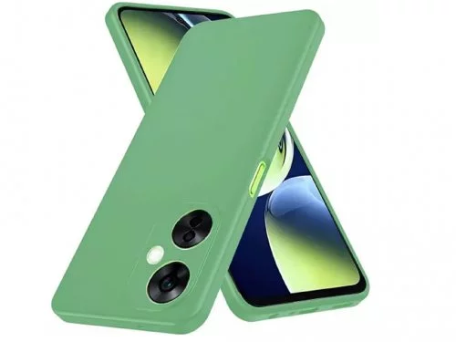 Husă Helmet OnePlus Nord CE 3 Lite Liquid Silicone Green