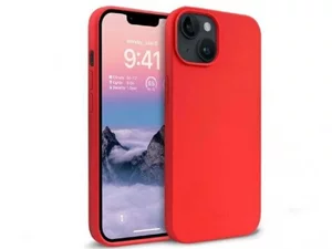 Image Husă Helmet Apple iPhone 15 Plus/14 Plus Silicone Soft Touch Red