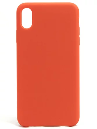 Чехол Helmet Apple iPhone Xs Max Liquid Silicone Red