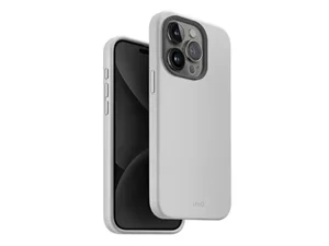 Image Чехол Uniq iPhone 15 Pro Hybrid Magclik Charging Lino Hue Grey