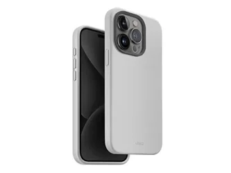Husă Uniq iPhone 15 Pro Hybrid Magclik Charging Lino Hue Grey