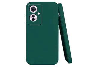 Image Husă WOO Oppo Reno 11F Liquid Silicone Green
