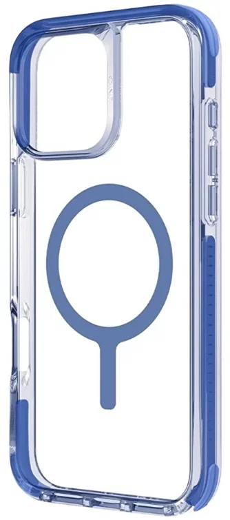 Чехол Uniq Hybrid Combat for iPhone 16 Pearl Blue