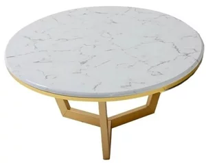 Image Măsuţă cafea Modalife Gloria White/Gold